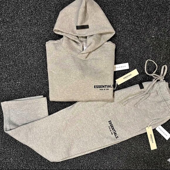 essentials dark oat set new size medium